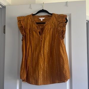 Gold LC by Lauren Conrad blouse